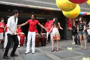 Celebraciones de El Día E en Tokio.