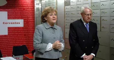 Halffter ha resaltado su agradecimiento al Cervantes, de cuyo Patronato fue miembre durante doce años
