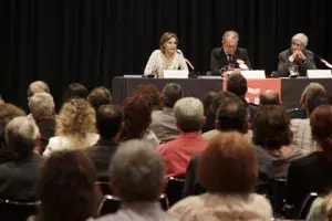María Antonia Carrato, durante su intervención.
