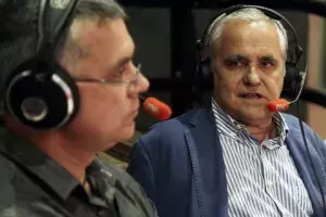 Juan Ramón Lucas, periodista, y Juan Cruz, periodista y escritor