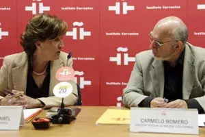 Carmen Caffarel y Carmelo Romero