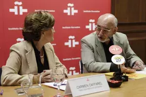 Carmen Caffarel y Carmelo Romero