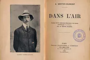 «Dans L´air» de Alberto Santos-Dumont, uno de los pioneros de la aviación.