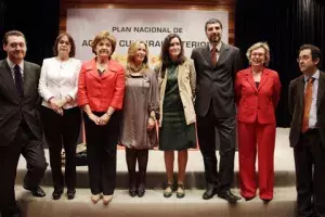 Foto de familia posterior al acto.