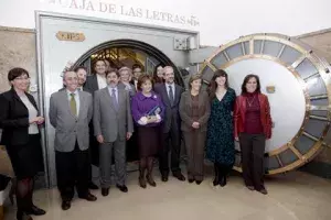 Foto de familia en la Caja de las Letras