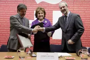 Los presidentes del Patronato la Fundación Hispano-Brasileña