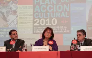 La directora del Cervantes destacó la estrecha colaboración con otras instituciones culturales que también trabajan en el exterior.