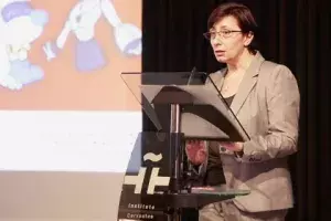Intervención de Raquel Romero, subdirectora académica del Instituto Cervantes.