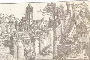 Grabado «Atenas, Chronicarum Liber» (1494).