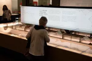 Exposición de cerca