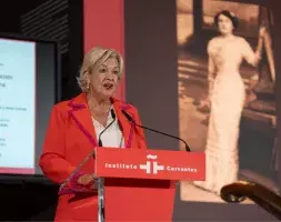   Alicia Viladomat, nieta de Pilar de Valderrama, reivindicó la figura de la poeta y dramaturga, sobre quien publicó el libro “Memorias de un gran secreto” en 2022