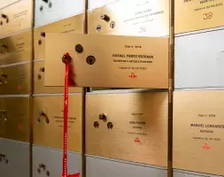 Caja n.º 1076 donde se ha depositado el legado "in memoriam" de Pérez Estrada 