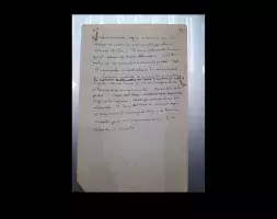 Última página del «Breve comentario de la Ilíada»