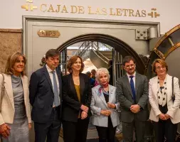 Allende y sus acompañantes