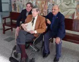 Los tres participantes