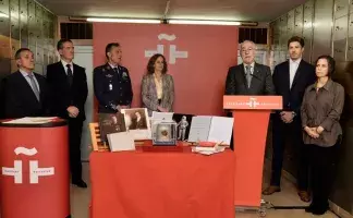 Durante el legado a la Caja de las Letras