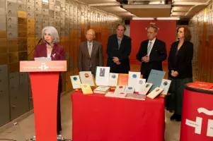 Durante el legado a la Caja de las Letras