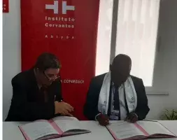 El Instituto Cervantes inaugura el Aula Cervantes de Abiyán (Costa de Marfil)