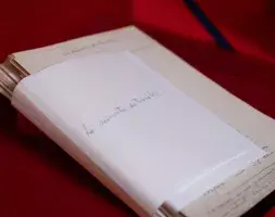 Manuscrito original de "La señorita de Trévelez"