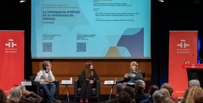 Mesa redonda «La inteligencia artificial en la enseñanza de Idiomas»