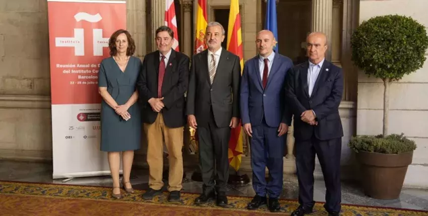 Acto inaugural de la Reunión de Directores del Cervantes en Barcelona