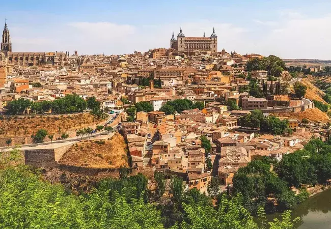 Vista panorámica de Toledo