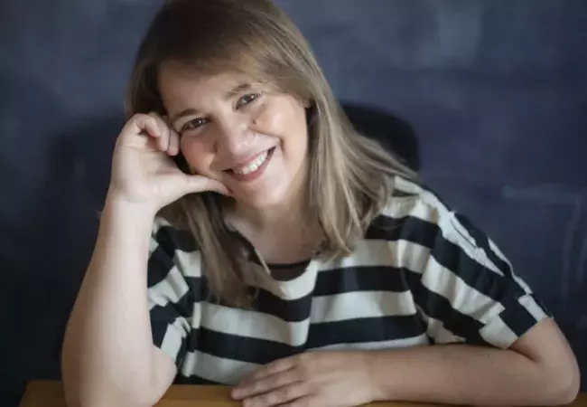 La escritora Aroa Moreno