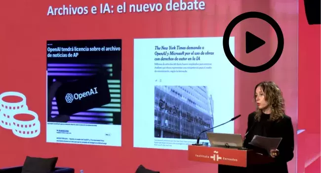 LAB 2025: Virginia Bazán, directora del Archivo de Radio Televisión Española