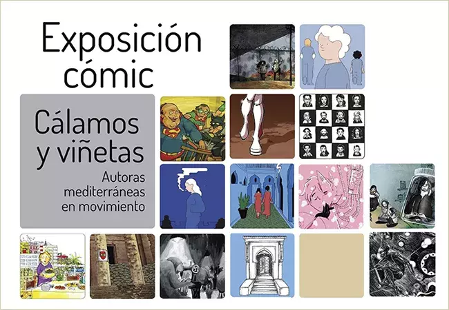 Exposición cómic. Cálamos y viñetas. Autoras mediterráneas en movimiento