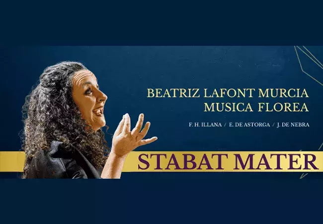 La soprano Beatriz Lafont Murcia interpreta el programa «Stabat Mater» con la orquesta 
