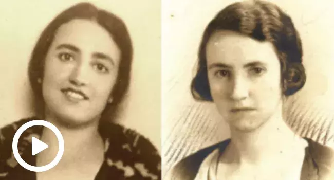 Elisa y Jimena Fernández de la Vega