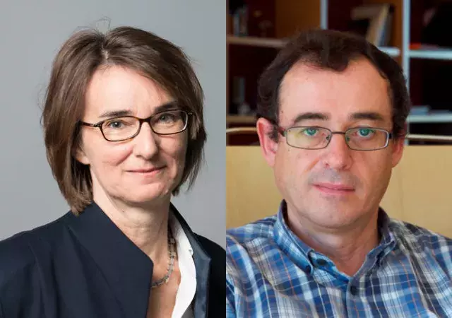 La Prof. Dr. Heike Rauer y el Prof. Dr. Miguel Mas-Hesse