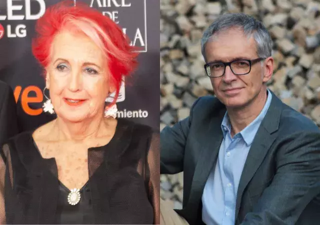 Rosa María Calaf y Paul Ingendaay