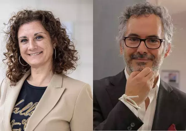 La científica Elena García Armada y el cineasta Pedro Solís García
