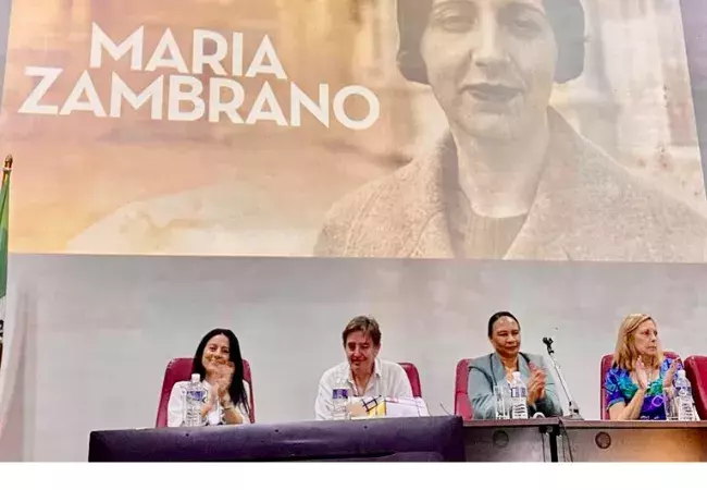 Inauguración Cátedra María Zambrano en la Universidad de La Habana en 2025