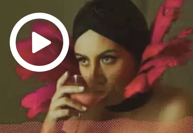 Detalle del cartel de la película "Cleo vendrá esta noche"
