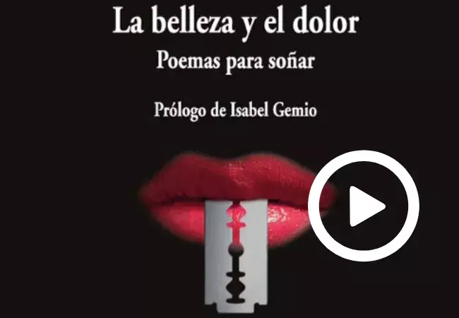 Detalle de la portada del libro "La belleza y el dolor"