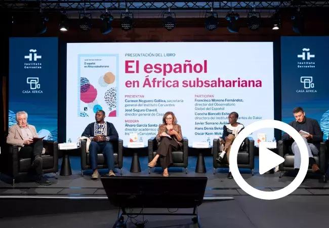 Presentación del libro "El español en África subsahariana"