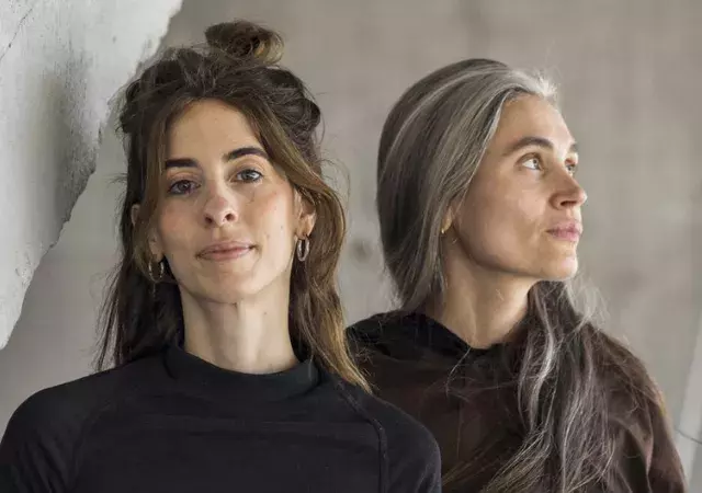 Ana Garriga y Carmen Urbita