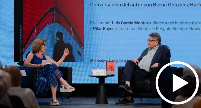 Sergio Ramírez y Berna Gonzále Harbour