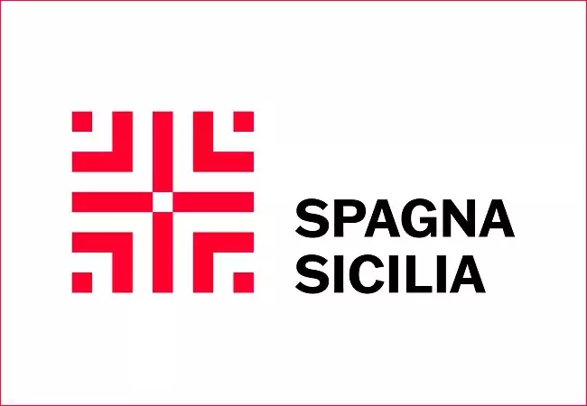 Logotipo y texto de Spagna Sicilia