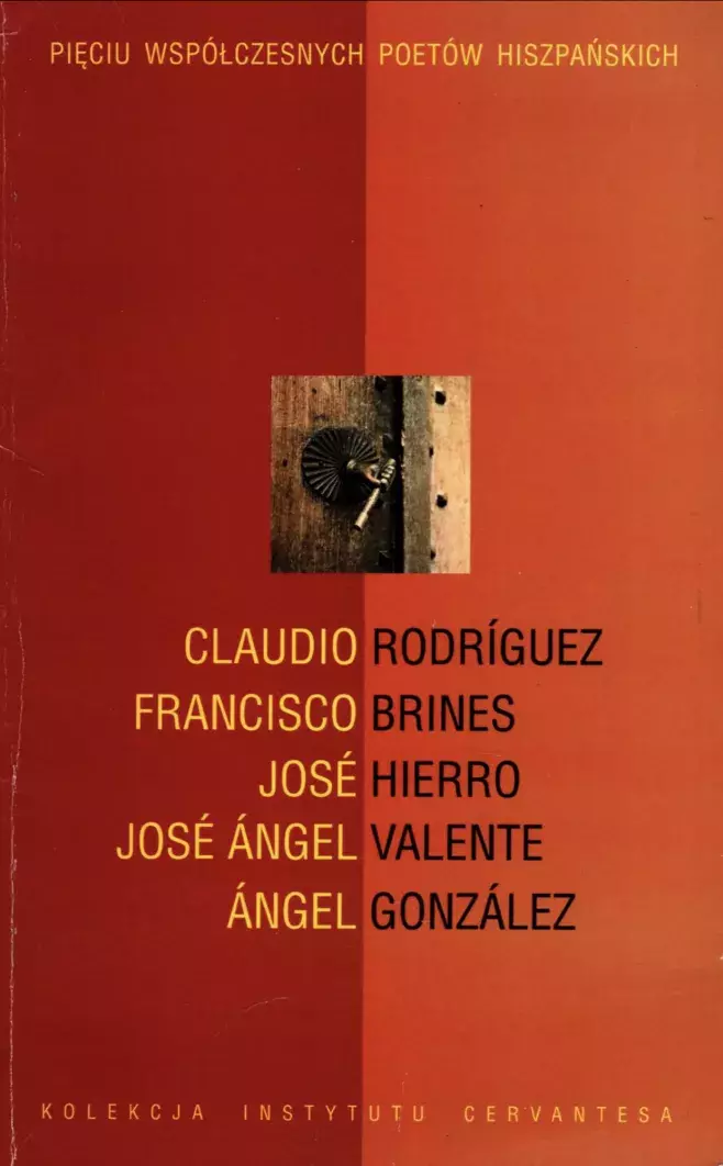 Pięciu współczesnych poetów hiszpańskich / Cinco poetas españoles contemporáneos