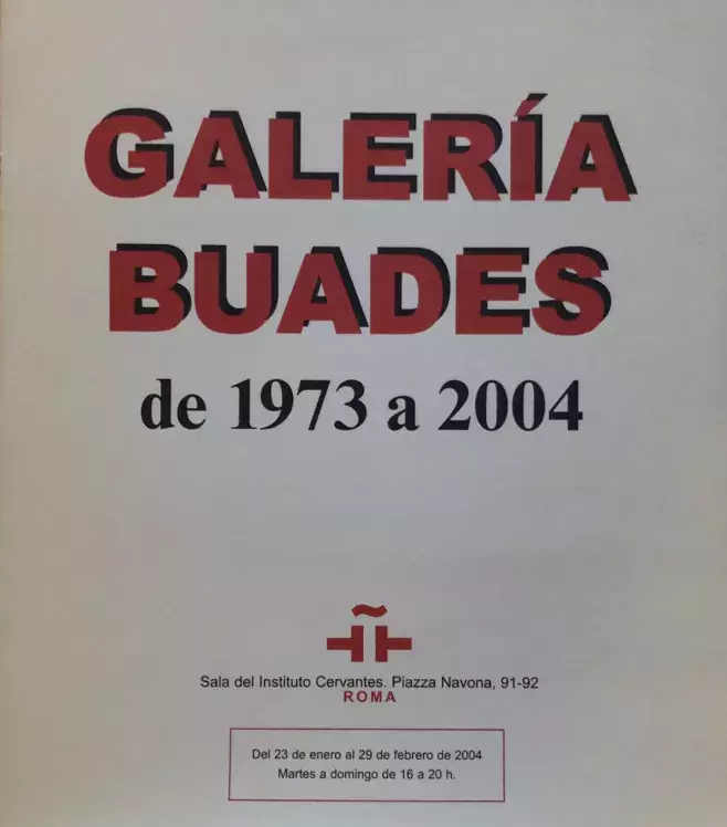 Galería Buades de 1973 a 2004