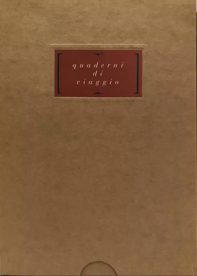 Quaderni di viaggio. Pedro Cano [Cuadernos de viaje]