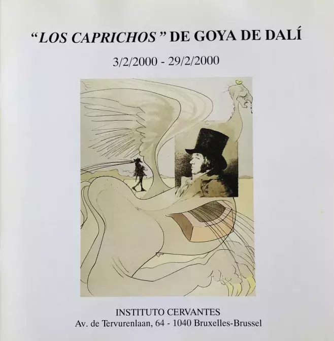 «Los Caprichos» de Goya de Dalí