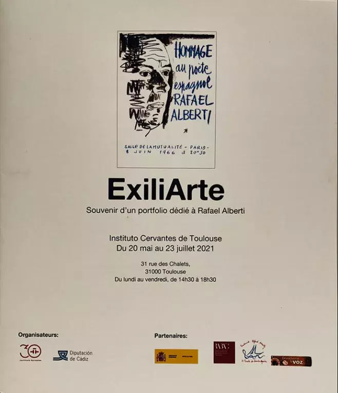 ExiliArte. Souvenir d'un portfolio dédié à Rafael Alberti [Memoria de una carpeta dedicada a Rafael Alberti]