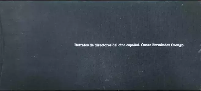 Cineastas contados. Retratos de directores del cine español