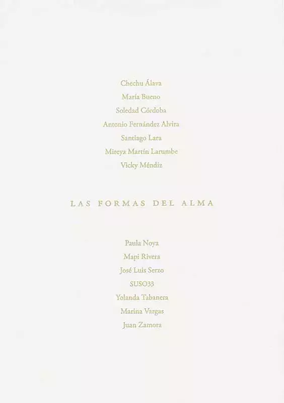 Las formas del alma