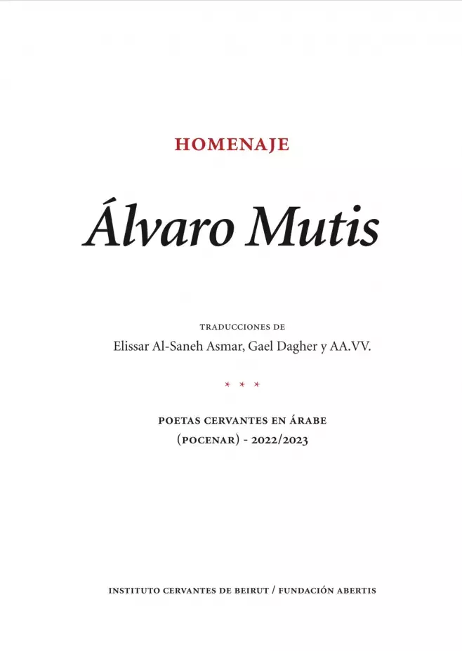 Homenaje. Álvaro Mutis