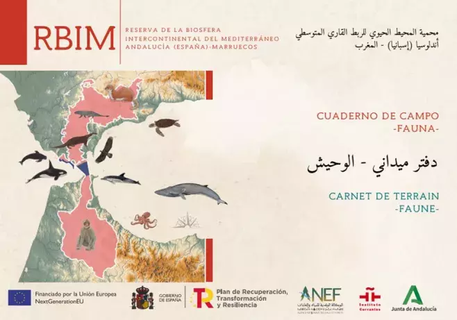 Cuaderno de campo. Fauna / Carnet de Terrain - Faune / دفتر ميداني - الوحيش